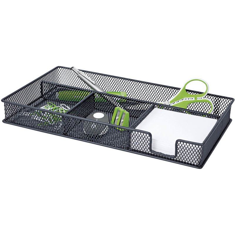 WEDO porte-stylos Office, fil métallique, noir, 290×160×40 mm